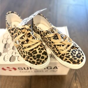 Superga Girl's Printed Lace-Up Sneakers